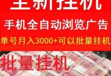 智趣2024:全新挂机模式,每日分红,轻松赚取广告收益!-首码项目网