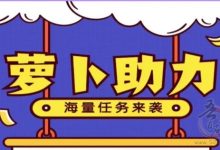 2025新萝卜FZ任务,是手机可以自由的接单赚米的知乎-首码项目网
