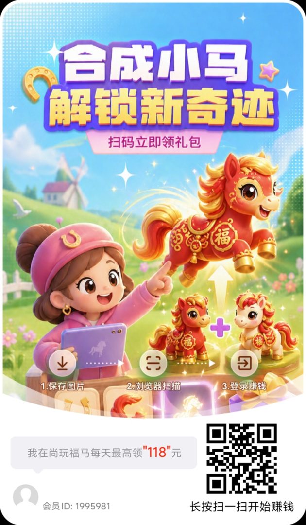 尚玩福马首码来袭，刚刚上线，看广告赚米持续放水！-首码项目网