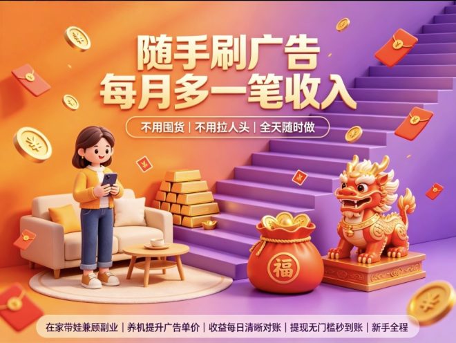 首码趣享新玩法，睡觉时看广告也在赚米-首码项目网