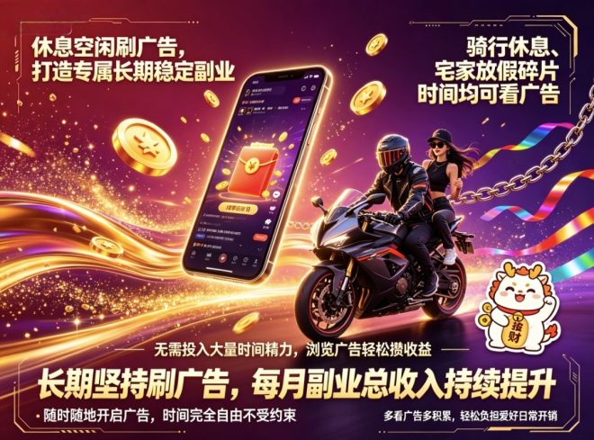 CQ：首创30层循环看广告收益，9.9元开月卡日撸10+，团队躺赚36%分红-首码项目网