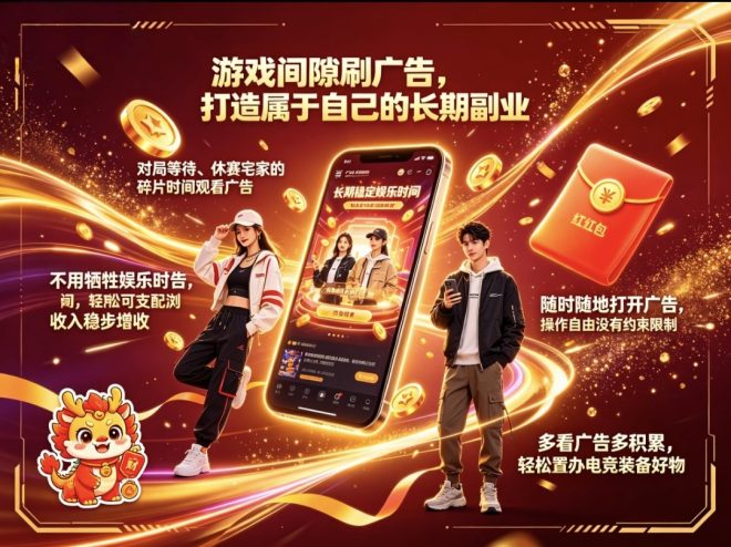 CQ：首创30层广告循环变现体系，9.9元开月卡日撸几十，团队管道收益高达36%-首码项目网
