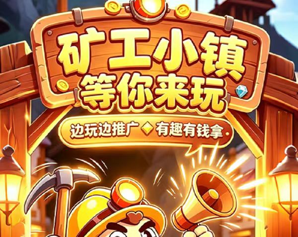 小镇矿工2台新品首码项目:淘金模式零撸奖励,玩法简单附实测攻略-首码项目网