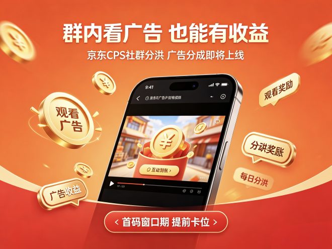 首码团记零撸商品与广告分成收益社群托管-吾爱首码网